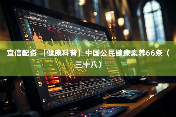 宜信配资 【健康科普】中国公民健康素养66条（三十八）
